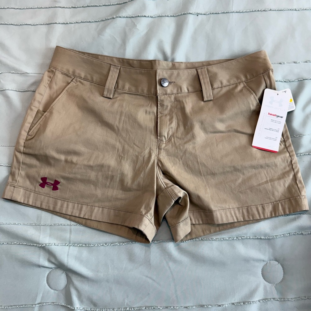 Under Armour Women's Tan Shorts